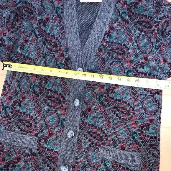 women's 90s Vintage Gilen Wool Blend Cosby knit Retro size S y2k sweater. - Picture 8 of 9